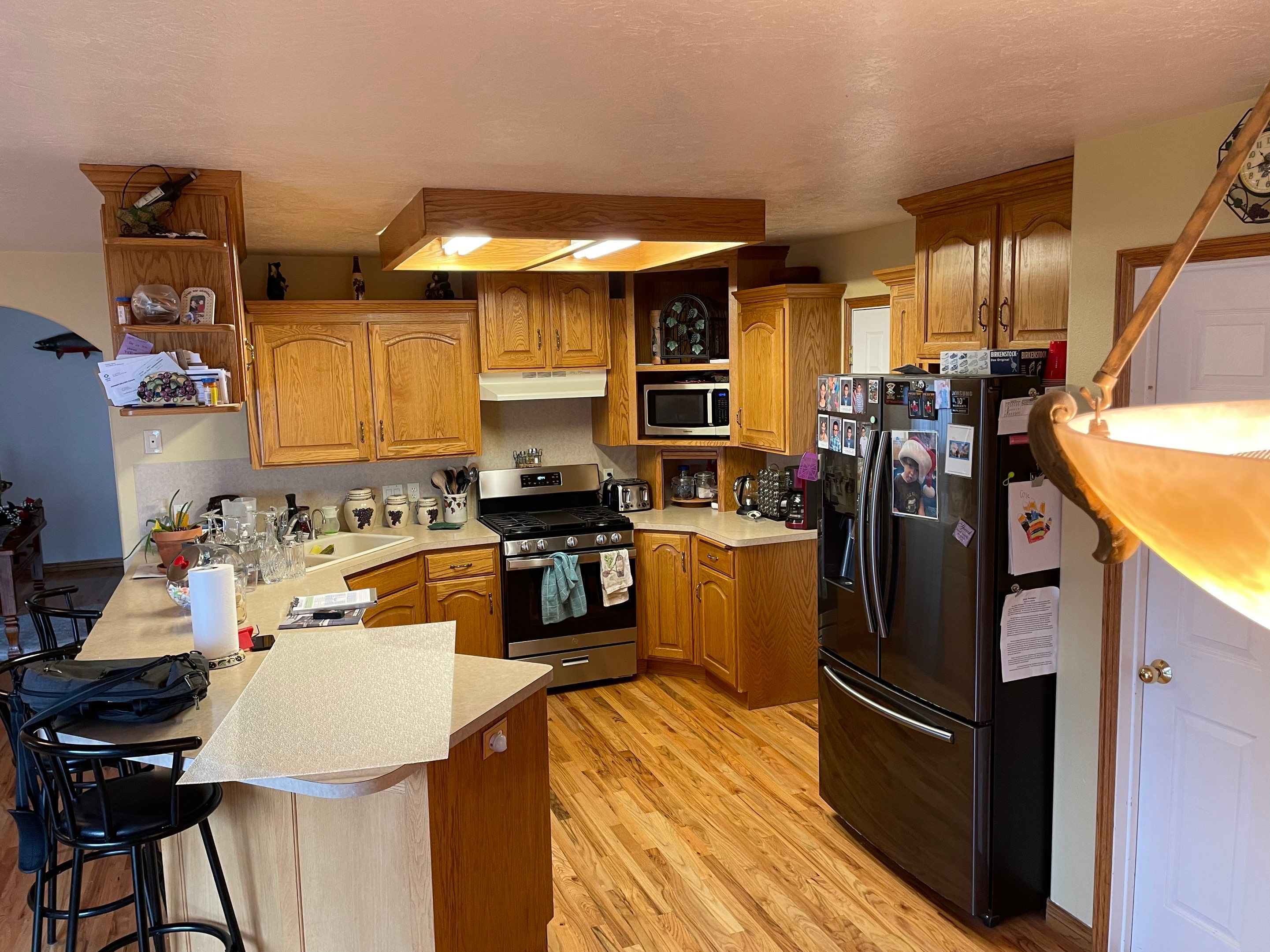 Kitchen before picture