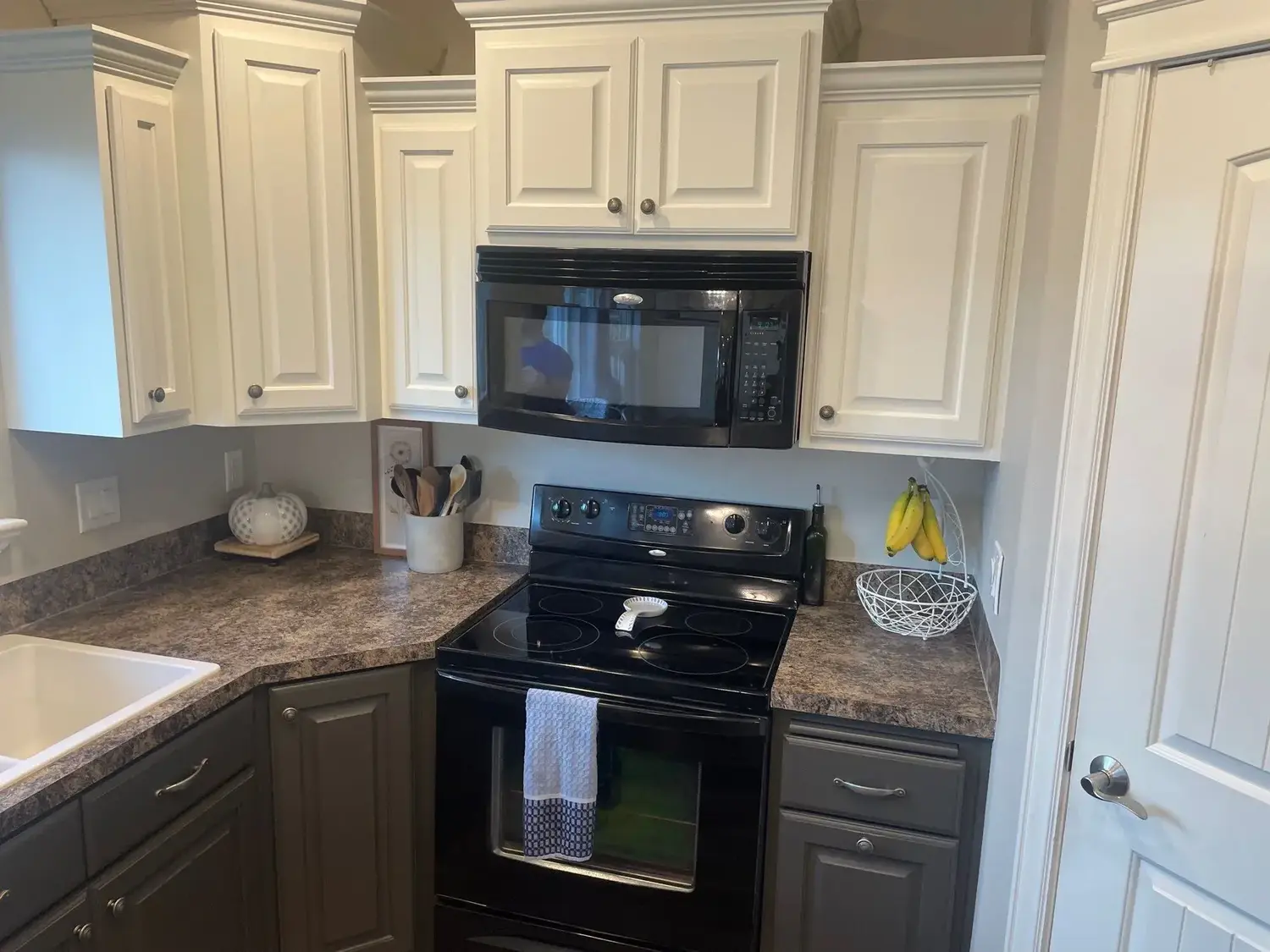 Before Cabinet Painting