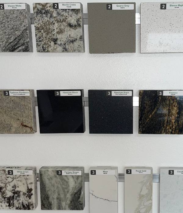 Quartz & Granite countertop samples