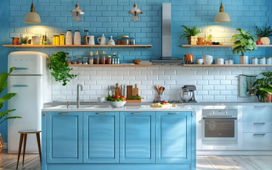 How to Paint a Tile Backsplash in Your Kitchen